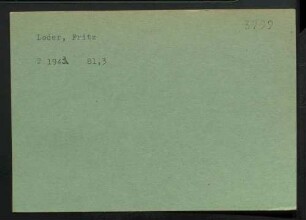 Loder, Fritz