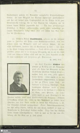 21. Wilhelm Albert Landmann