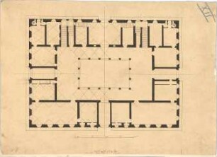 Stegmann, Carl von; Zeichnungen für Publikationen - Grundriss