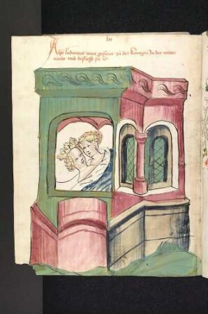 Die Geschichte von zwei Freunden (Vaticinium/ Amici): Ludwig d. J. und Florentina schlafen miteinander