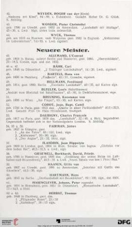 Neuere Meister (Nr. 45-26)