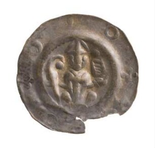 Münze, Brakteat, um 1300
