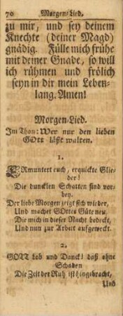 Morgen-Lied