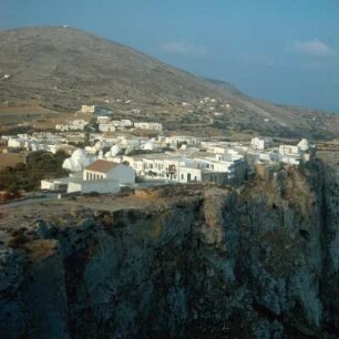 Folégandros. Die Chora
