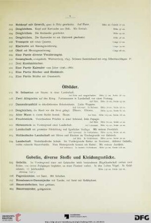 Ölbilder (Nr. 215-224)