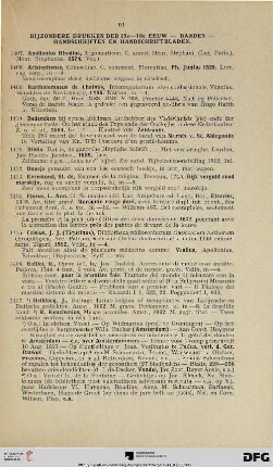 Bijzondere Drukken der 15e-18e eeuw – Banden – Handschriften en Handschriftbladen (Nr. 1407-1448)