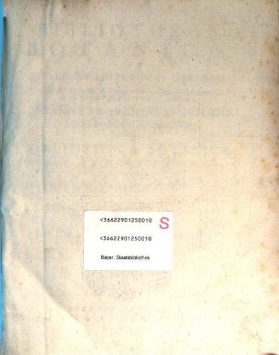 Bibliotheca botanica : Cum auctario