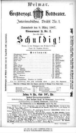 Schuldig!