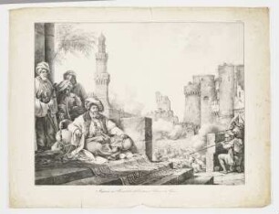 Massacre des Mameluks rebelles dans le Chateau du Caire