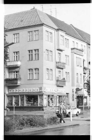Kleinbildnegative: Mietshäuser, Bundesallee, 1978