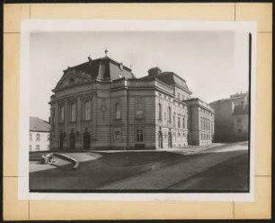 Deutsches Theater, Cieszyn: Ansicht von Westen