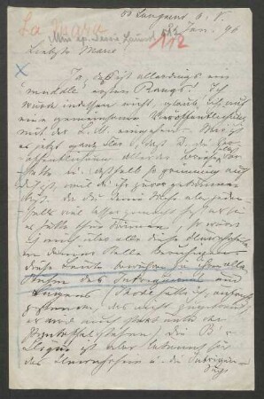 Brief an Marie von Bülow : 31.01.1896