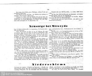 Neusorge bei Mitweyda