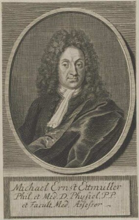 Bildnis des Michael Ernst Ettmüller