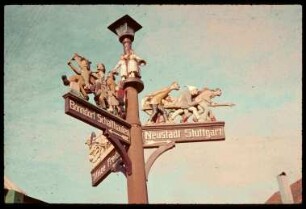 Wegweiser in Lenzkirch