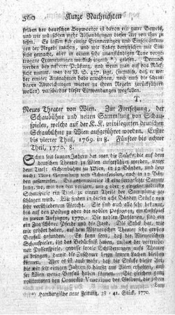 Neues Theater von Wien. T.1-8.