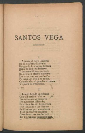Santos Vega