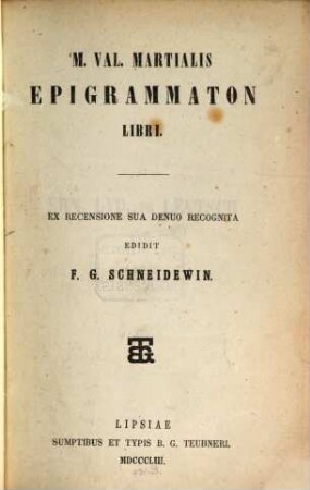 Epigrammaton libri