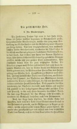 Die geschichtliche Zeit