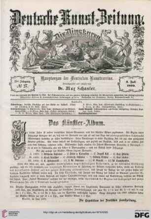 Nr. 27 (3. Juli 1870)