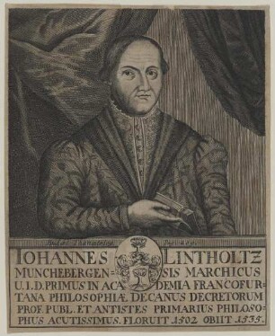 Bildnis des Johannes Lintholz