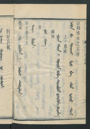 nadaci debtelin = 卷之七, Tang gurun = 唐