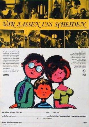 Wir lassen uns scheiden