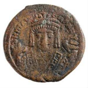Münze, Follis, 595 / 596