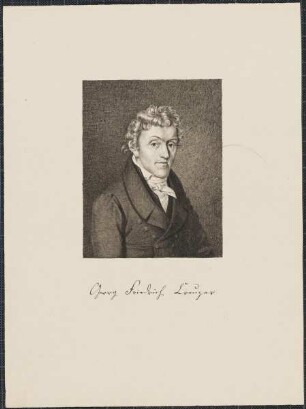 Icones Professorum Marpurgensium — Bildnis des Georg Friedrich Creuzer (1771-1858)
