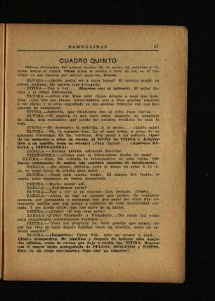 Cuadro quinto