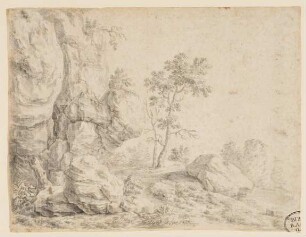 Landschaft mit Felsen