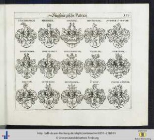 Augspurgische Patricii - Nürmbergische.