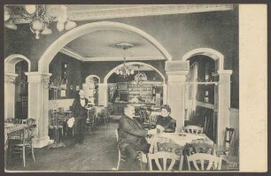 Ansichtskarte Innenaufnahme „Vereinshaus“, Wilhelmstraße 118
