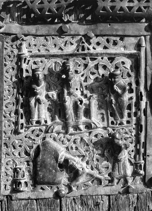 Bildfeld : Bildfeld. Bronze (vor 1138). Verona, Kirche San Zeno Maggiore, Westfassade, Portal, Tür
