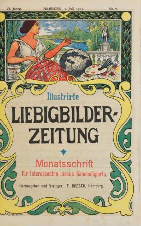VI. Jahrg. Hamburg, 1. Juli 1901. No. 7.
