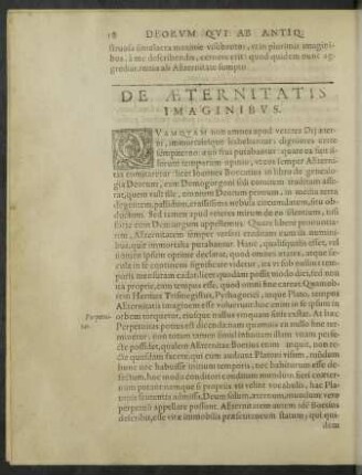 De Aeternitatis Imaginibus.