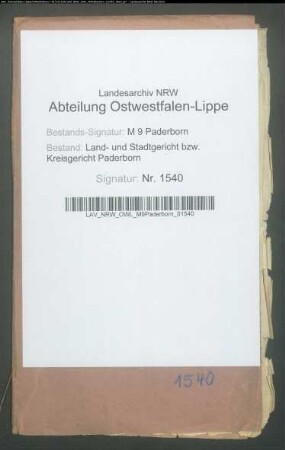 Erblasser: Meyer, Friedrich; Erblasser: Meyer, Maria Christina, geb. Hoppe: