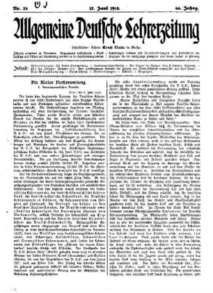 Die Kieler Versammlung