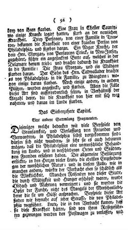 Eine andere Sammlung Fragmenten