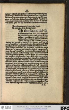 Incipit dyalogus de beata virgine fratris Bernardi ordinis Carthusiensis.