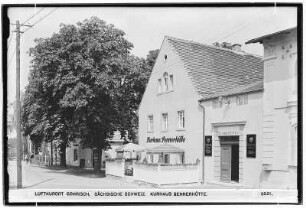 Luftkurort Gohrisch, Sächsische Schweiz. Kurhaus Sennerhütte