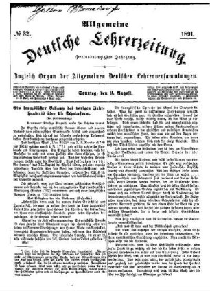 Ein französischer Bellamy des vorigen Jahrhunderts über die Schulreform