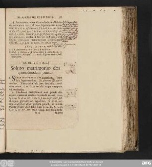 Tit. III. (V. 13. 18. 19.) Soluto matrimonio dos quemadmodum petatur.
