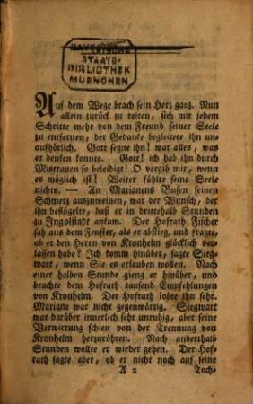 Siegwart : Eine Klostergeschichte, 3