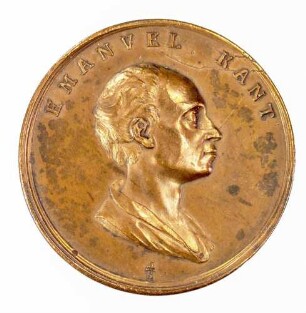 Medaille zum 60. Geburtstag von Immanuel Kant