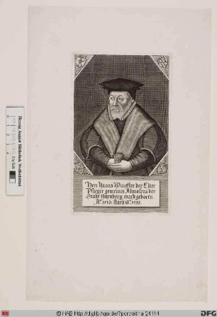 Bildnis Hanns "der Ältere" Winckler