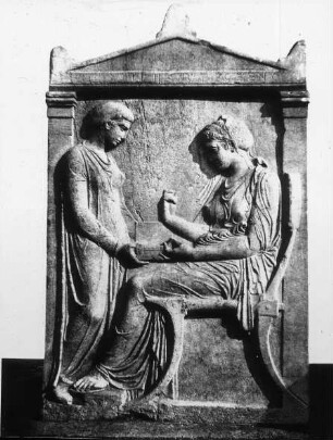 Athen, Grabstele der Hegeso. Nationalmuseum