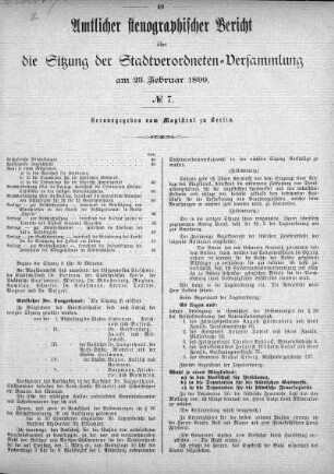 No. 7, 23. Februar 1899