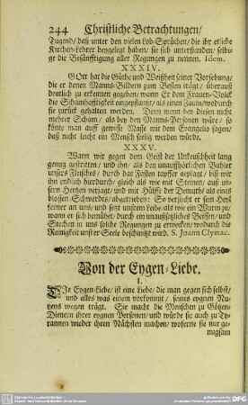 Von der Eygen-Liebe