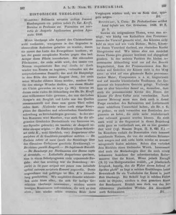 Grüneisen, C.: De protestantismo artibus haud infesto. Stuttgart: Cotta 1839